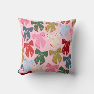 Cojín Decorativo Navidades doblan la coqueta rosa