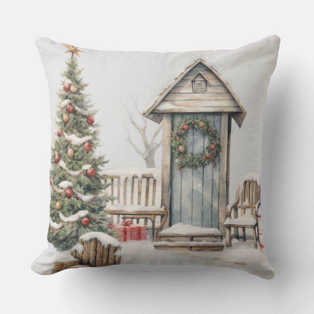 Cojín decorativo navidades | Elegante Cushion de v (Anverso)