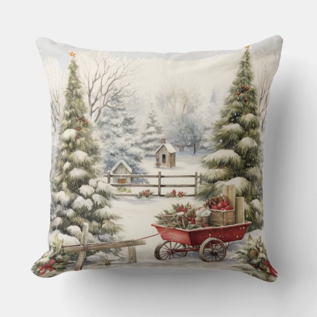 Cojín decorativo navidades | Elegante Cushion de v (Anverso)