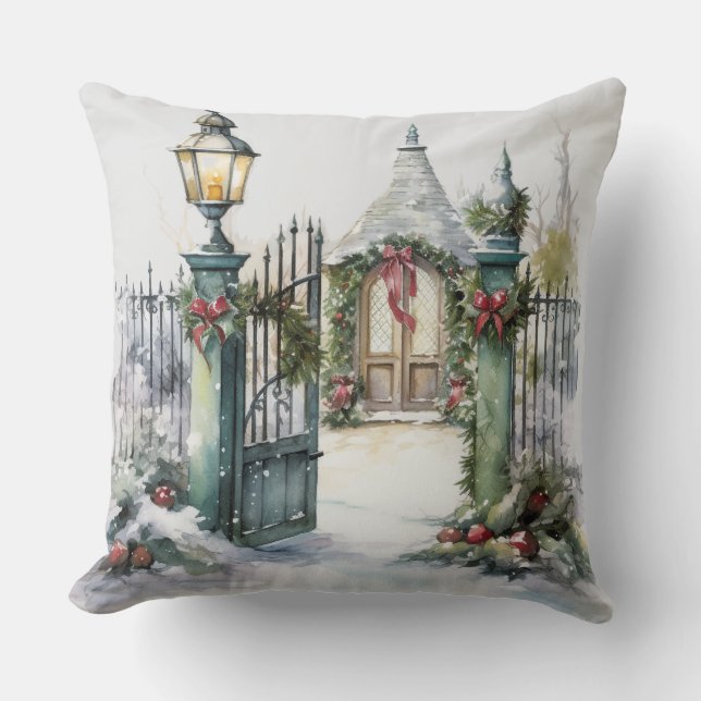 Cojín decorativo navidades | Elegante Cushion de v (Anverso)