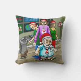 Cojín Decorativo Navidades en la oficina