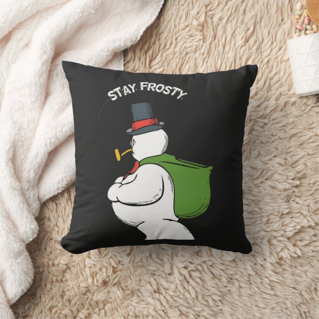 Cojín Decorativo Navidades escarpados Alpes austríacos Snowman (Manta)