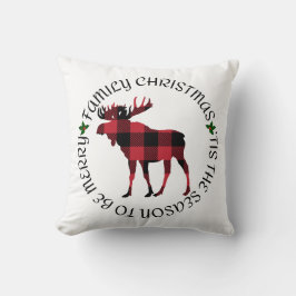 Cojín Decorativo Navidades familiares en temporada de ser moras