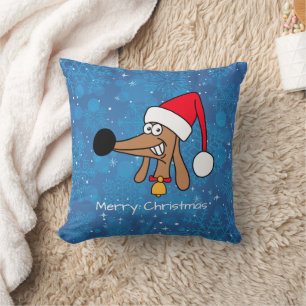 Cojín Decorativo Navidades festivos Perro Dachshund