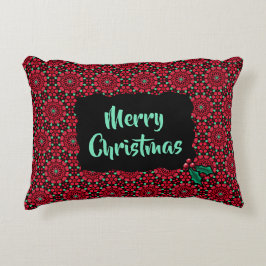 Cojín Decorativo Navidades florales