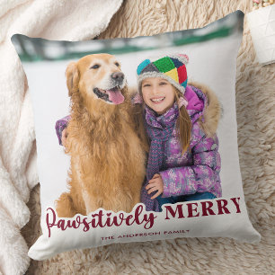 Cojín Decorativo Navidades fotográficos Mascotas personalizados de 