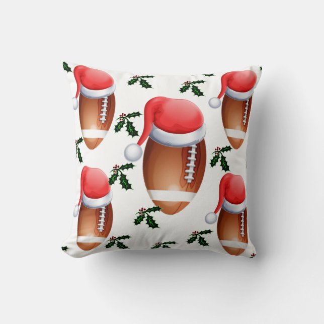 COJÍN DECORATIVO NAVIDADES FÚTBOL (Anverso)