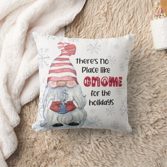 Cojín Decorativo Navidades GNOME PARA LAS VACACIONES (Manta)
