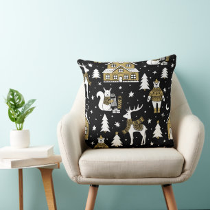 Cojín decorativo navidades Gold 20x20