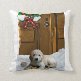 Cojín Decorativo Navidades Goldendoodle