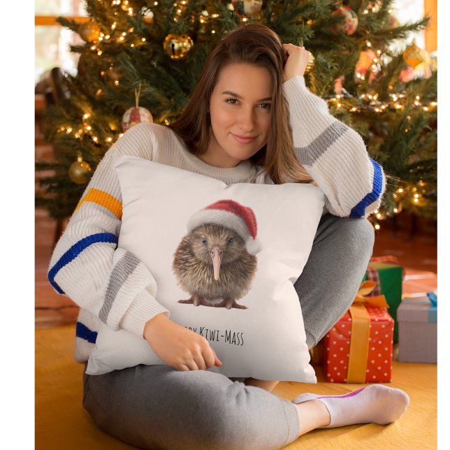Cojín Decorativo Navidades guapos Kiwi, personalizado (Subido por el creador)