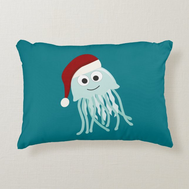Cojín Decorativo Navidades Jellyfish (Anverso)