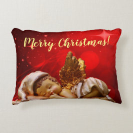 Cojín Decorativo Navidades Jesús, Angel Bebé Durmiente
