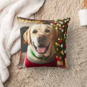 Cojín Decorativo Navidades Labrador Recuperador Pillow