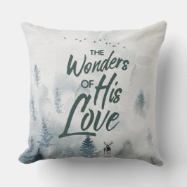 Cojín Decorativo Navidades Maravillas religiosas de sus bendiciones