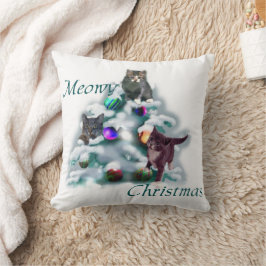 Cojín Decorativo Navidades Meowy