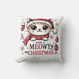 Cojín Decorativo Navidades Meowy