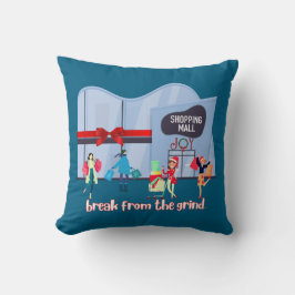 Cojín Decorativo Navidades Mercado de camisetas BFTG