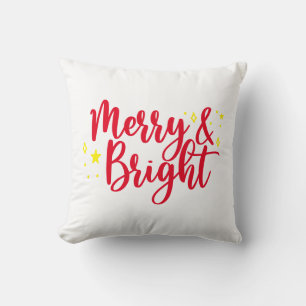 Cojín Decorativo Navidades Merry y Bright