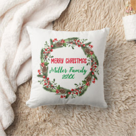 Cojín Decorativo Navidades modernos personalizados escriben Navidad