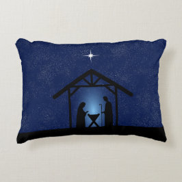 Cojín Decorativo Navidades Natividad Escena religiosa