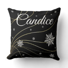 Navidades negros estilo almohadas.