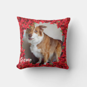 Cojín Decorativo Navidades Nombre Mascota personalizado/ Foto