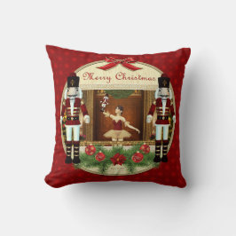 Cojín Decorativo Navidades Nutcracker Ballerina Pillow decorativa