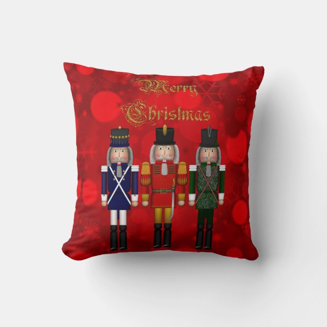 Cojín Decorativo Navidades Nutcracker Tro-Square Pillow (Anverso)