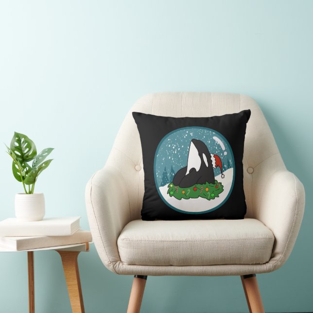Cojín Decorativo Navidades Orca Killer Whale (Silla)