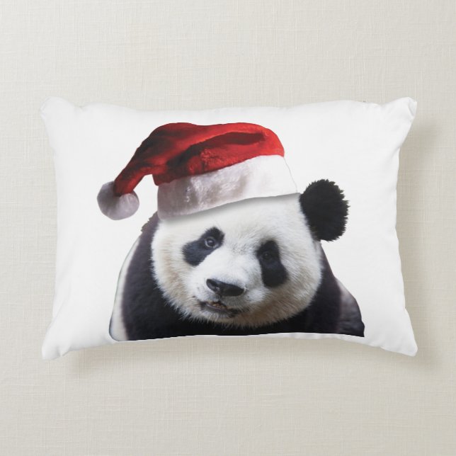 Cojín Decorativo Navidades Panda Bear (Anverso)