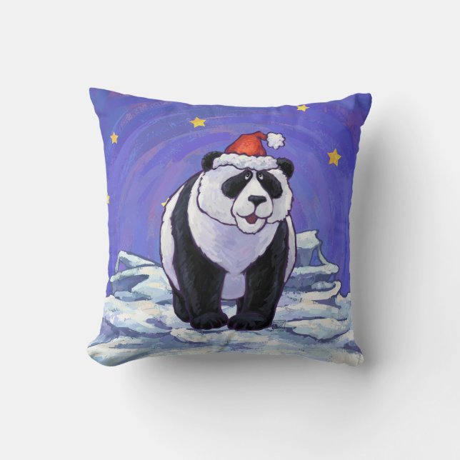 Cojín Decorativo Navidades Panda Bear (Anverso)