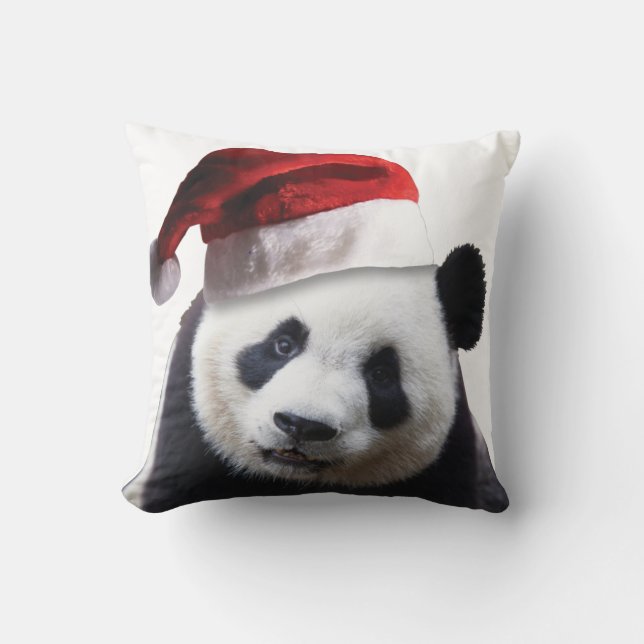 Cojín Decorativo Navidades Panda Bear (Anverso)