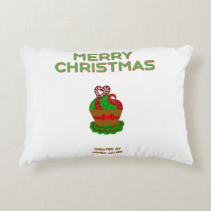 Cojín Decorativo Navidades Pastel de tarta Accent Pillow
