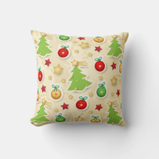 Cojín Decorativo Navidades Patrón de vintage