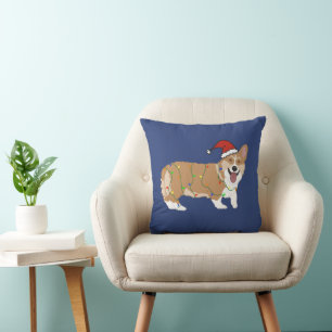 Cojín Decorativo Navidades Pembroke Welsh Corgi