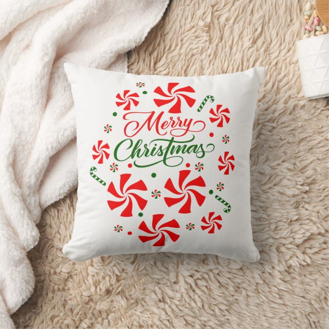 Cojín Decorativo Navidades Peppermint Candy (Manta)