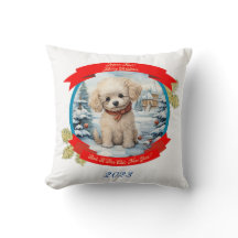 Navidades perro caniche