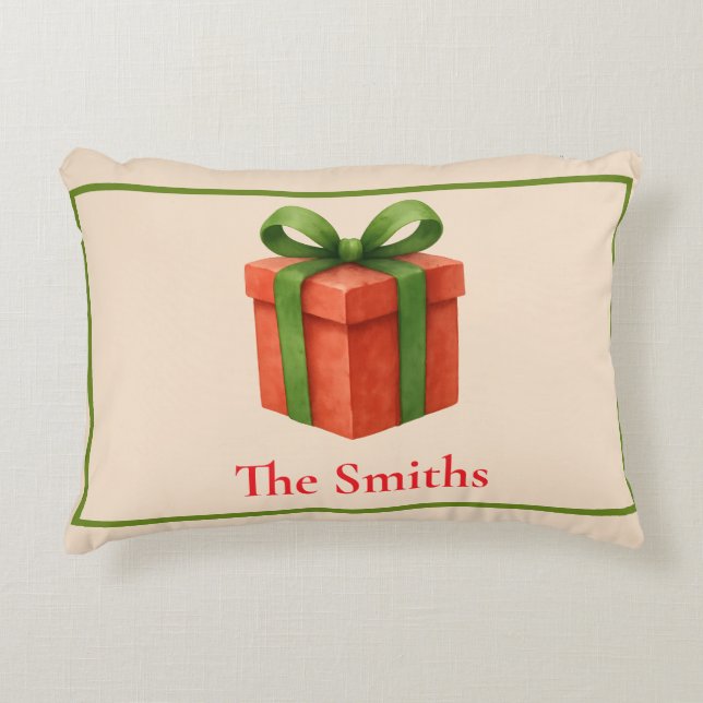 Cojín Decorativo Navidades personalizados (Anverso)