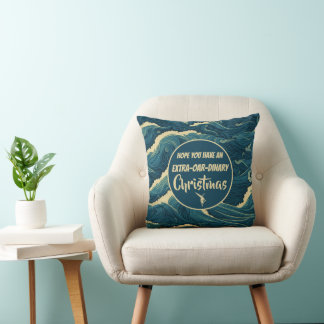 Cojín Decorativo Navidades personalizados haciendo brotes graciosos
