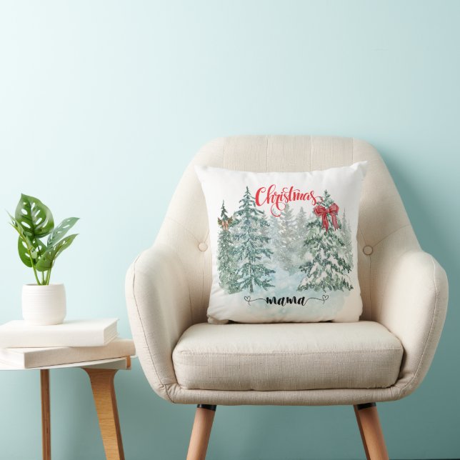Cojín Decorativo Navidades personalizados mamá Personalizado de vac (Silla)