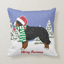 Cojín Decorativo Navidades personalizados Perro de montaña Bernese