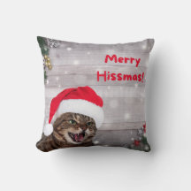 Navidades Pillow, Deséenle Un Feliz Hissmas
