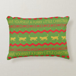 Cojín Decorativo Navidades Pillow "Navidades furtivos" gatos