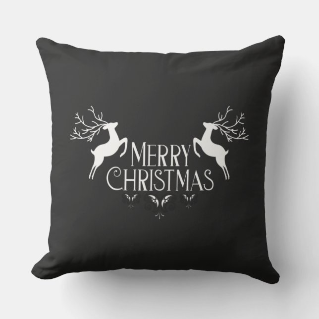 Cojín Decorativo Navidades Pillows - Santa Claus Feliz Navidad (Anverso)