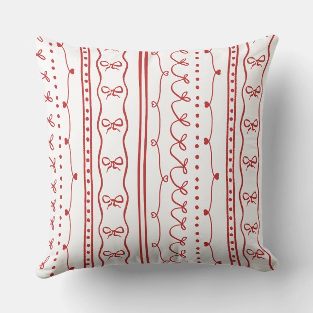 Cojín Decorativo Navidades Preppy (Reverso )