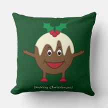 Navidades pudding personaje de caricatura