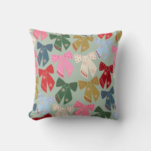 Cojín Decorativo Navidades retro doblan coqueta