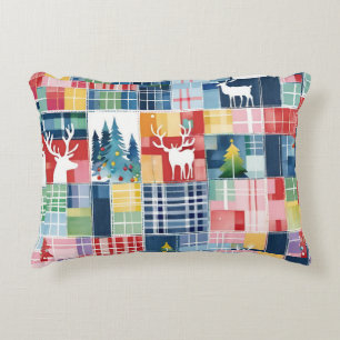 Cojín Decorativo Navidades retro pagaron a Navidades de renos de Ch