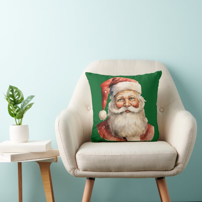 Cojín Decorativo Navidades Retro Santa Claus (Silla)